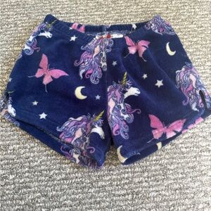 Heartbreaker Blue Fleece PJ Shorts
